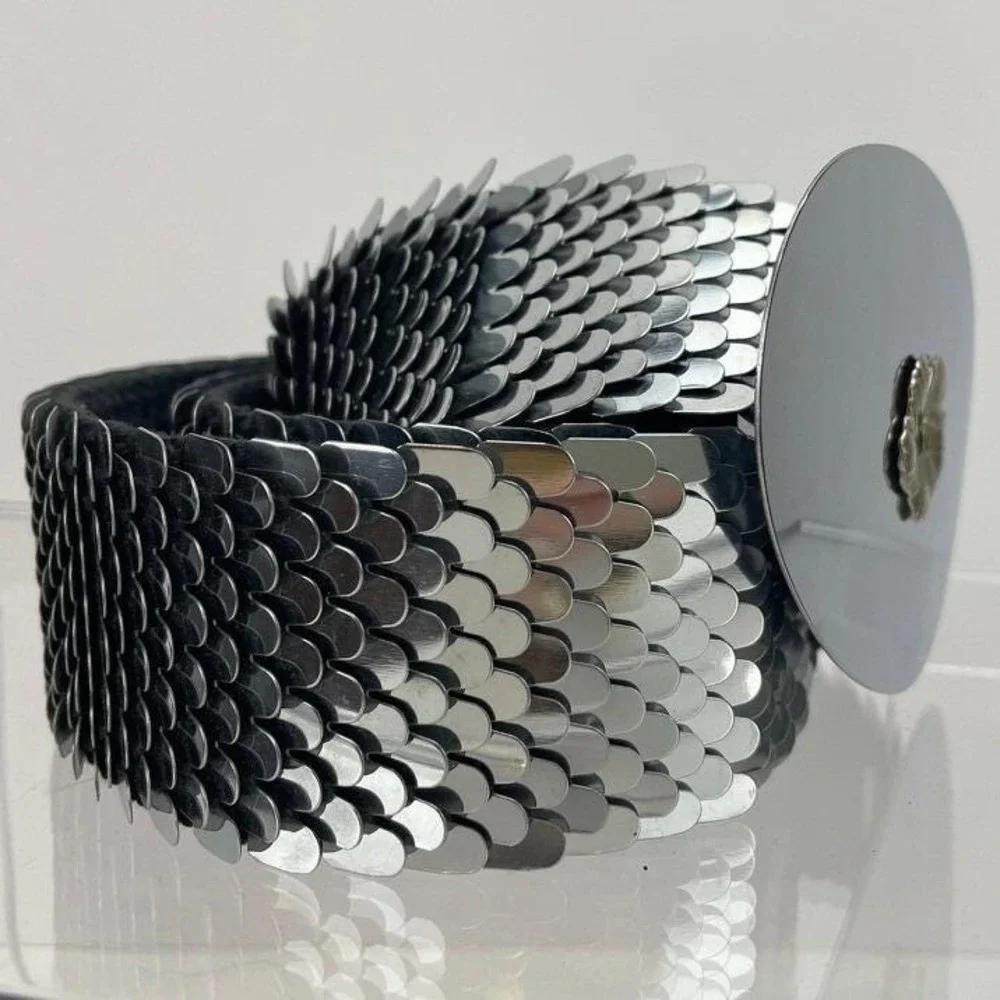 Vintage 80s Belt Womens (36